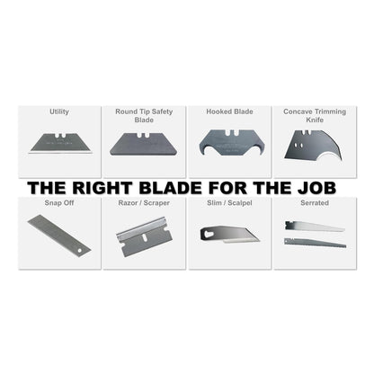 STANLEY 0-11-300 Snap-off Blade 9mm (Pack of 10)