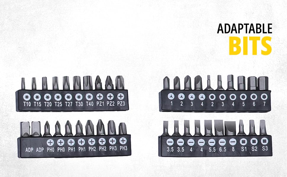 STANLEY STMT81243 110-Piece High Quality Multi-Toolkit containing Pliers, Spanners, Drivers, Sockets, Bits, Wrenches & Ratchets for Home, DIY & Professional Use, 1 Year Warranty, Yellow & Black