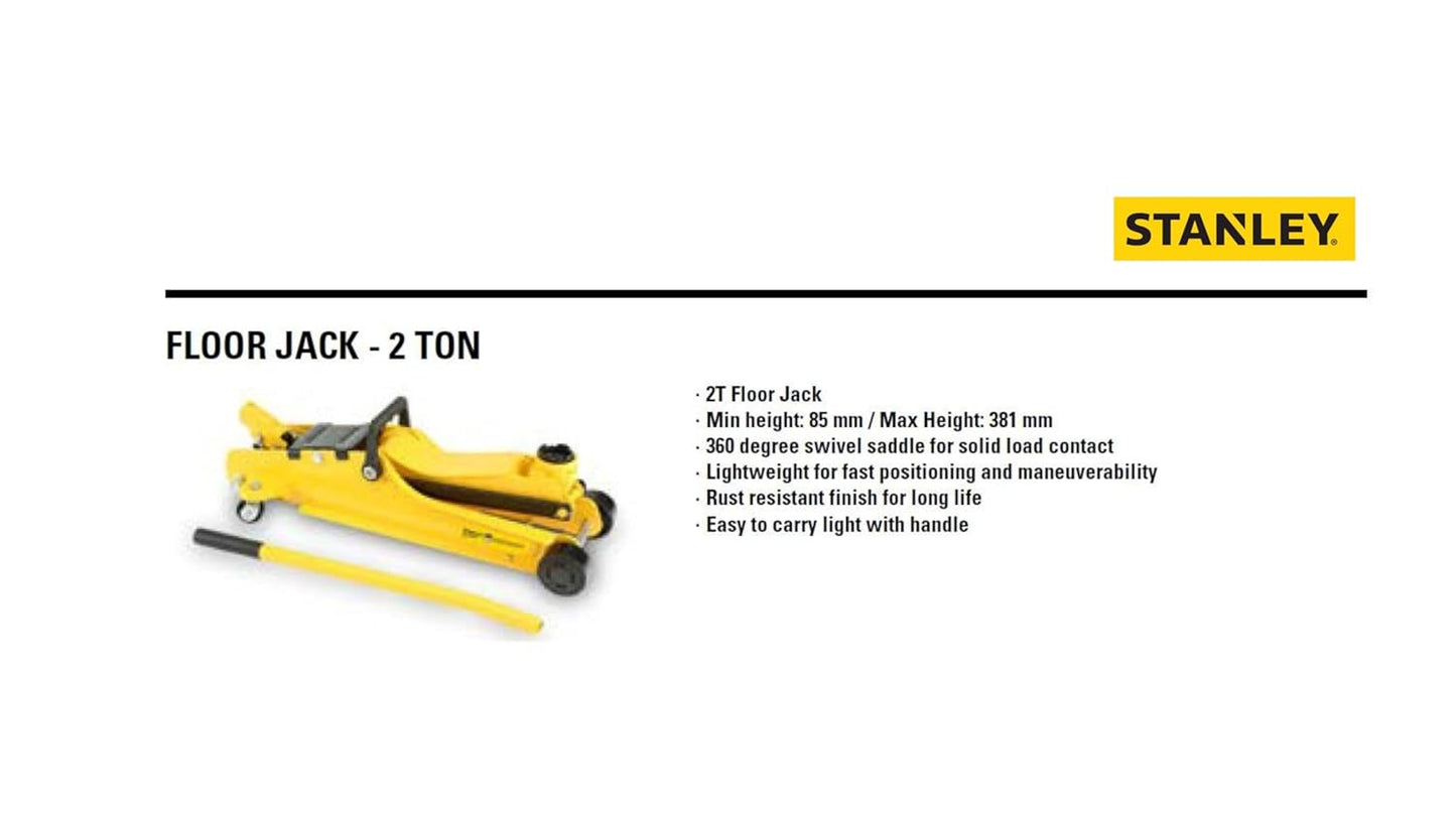 STANLEY STMT81251-1 2T Hydraulic Floor Jack