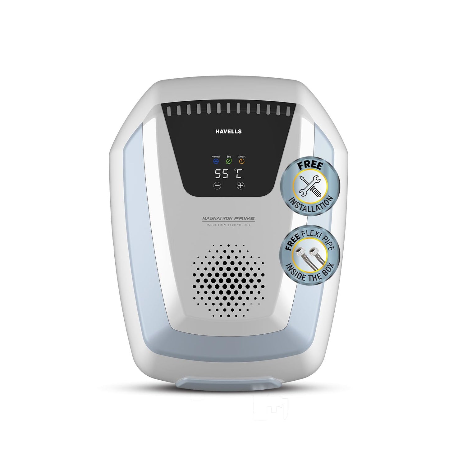 Havells Magnatron Prime 25L Storage Water Heater(Geyser)|Induction Technoloy|No Heating Element|25% Faster Heating|30,000 Rs Electricity Saving in 5 Year|Suitable For Hard Water|Scaling Resistant