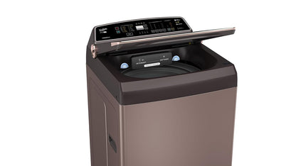 Havells-Lloyd 8.5 Kg 5 Star Fully Automatic Intelli Inverter Motor Top Load Novante IOT With With In Built Heater Washing Machine (GLWT855N12CB Copper Blush)