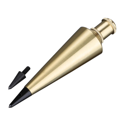 STANLEY 0-47-973 Brass Plumb Bob, 225 Grams