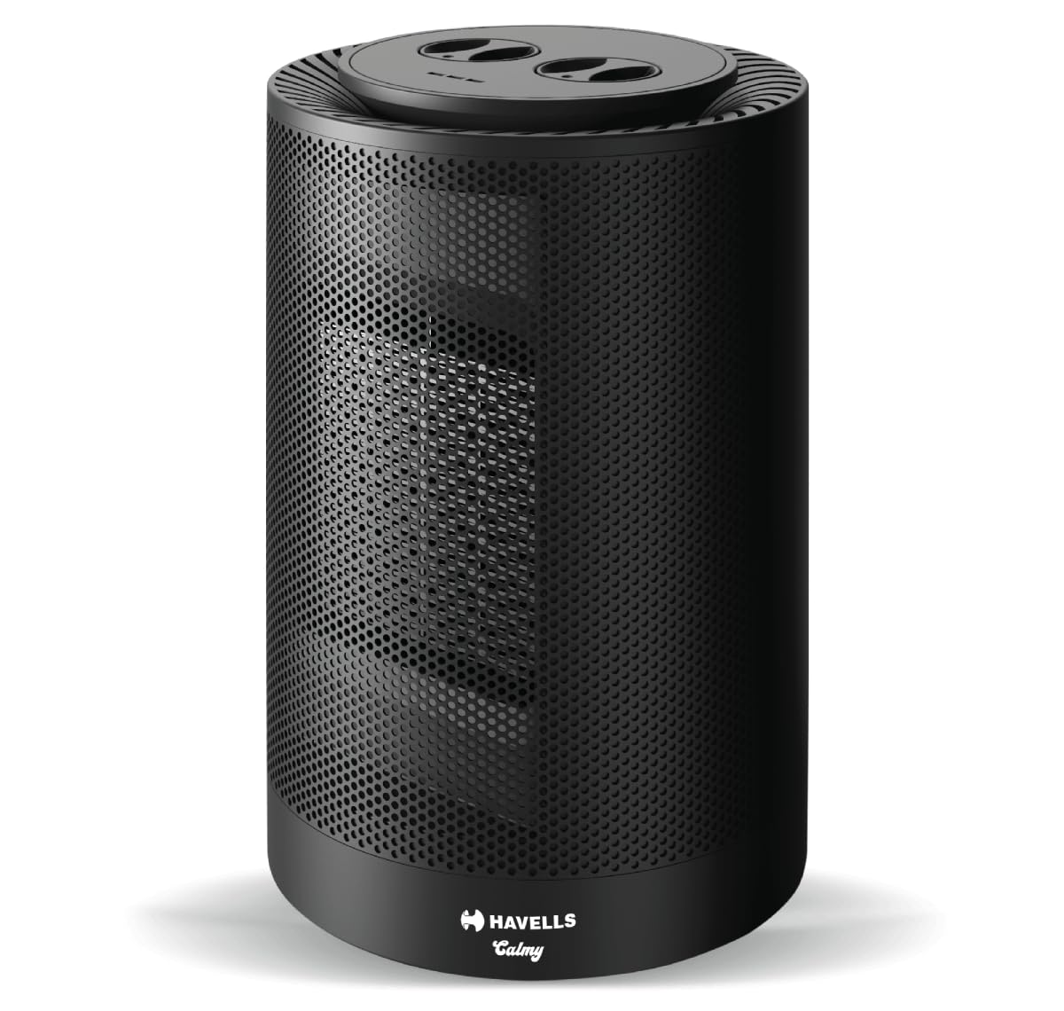 Havells CALMY PTC Heater 1200W Ceramic Heating Element Room Heater With Oscillation, Black