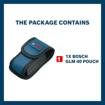 Bosch GLM 40 Pouch Professional – Durable, Long-Lasting Tool Part with Compact Design (10 x 2 x 2.7 cm, 28g) – Ideal for Everyday Use, Properly Packaged