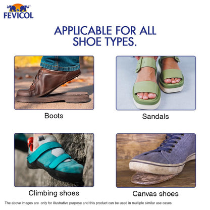 Pidilite Fevicol Shoefix High Strength Durable Shoe and Footwear Repair Adhesive, 2g Pack of 1