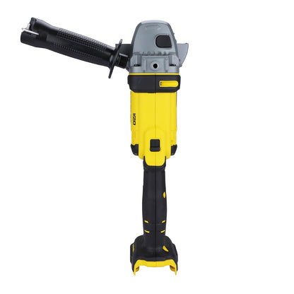 STANLEY FATMAX SCG400-B1 20V 2.0Ah 100mm Cordless Brushed Grinder for Mechanic, Tradesmen & Professional Use, Batteries Not Included, 2 Year Warranty, YELLOW & BLACK