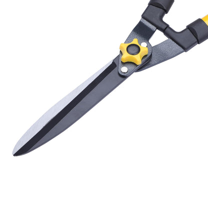 STANLEY STHT74995-8 8"/200 mm Hedge Shears, Carbon Steel Blade, Ideal for Cutting Branches of Trees, Shrubs & Bushes, Ergonomic Rubber Grip, YELLOW & BLACK
