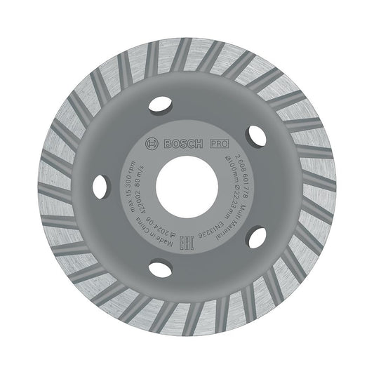 Bosch Professional New 4 inch Eco Range Concrete Grinding, 1 pc pack