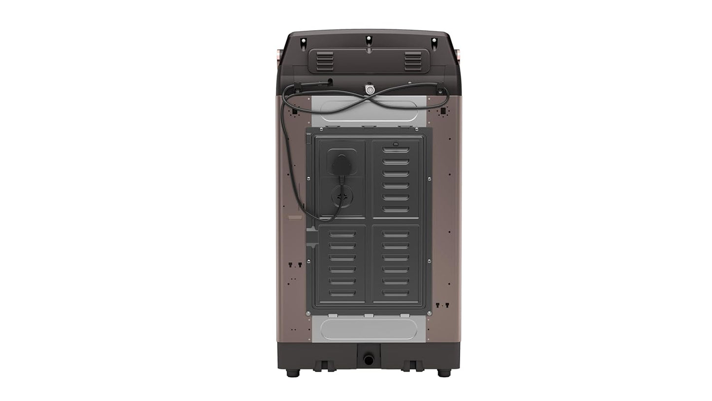 Havells-Lloyd 8.5 Kg 5 Star Fully Automatic Intelli Inverter Motor Top Load Novante IOT With With In Built Heater Washing Machine (GLWT855N12CB Copper Blush)