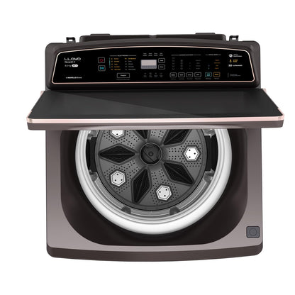 Havells-Lloyd 8.5 Kg 5 Star Fully Automatic Intelli Inverter Motor Top Load Novante IOT With With In Built Heater Washing Machine (GLWT855N12CB Copper Blush)