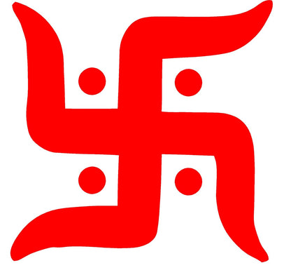 Akshar Arts Bhuwana om swastik Sticker for Car Sticker (Pack of 4) Car & Bike Sticker SobParbo SP105