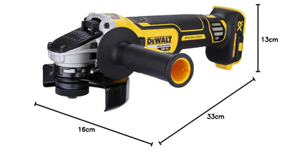 DEWALT DCG405N-XJ 18V 125mm XR Li-ion Cordless Angle Grinder with Brushless Motor - Perform and Protect Shield (Bare Tool)