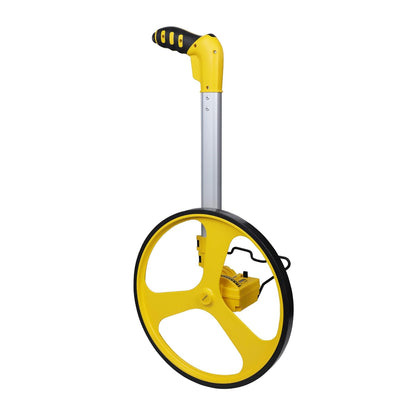 STANLEY 1-77-174 12" 1000 m Measuring Wheel for Professional & Industrial Measuring Operations with Hassle-Free Readings, YELLOW & BLACK