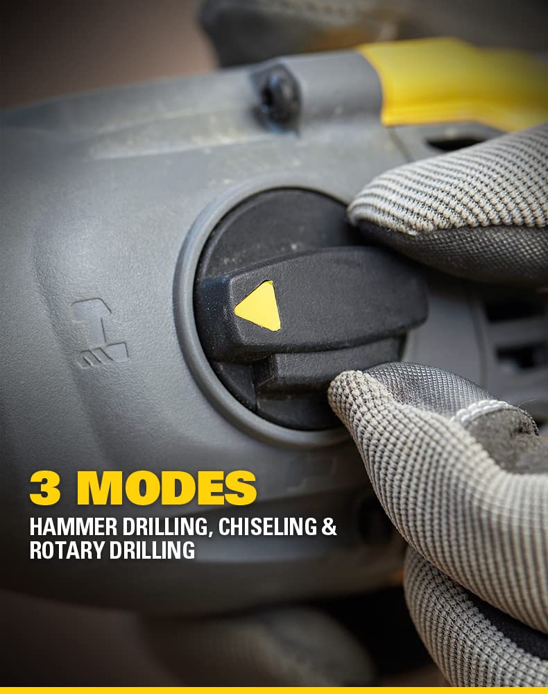 STANLEY FATMAX SBH900M2K-B1 20V 4.0Ah 20 mm Cordless Brushless Rotary Hammer With 2x4.0Ah Li-ion Batteries & 1pc Charger