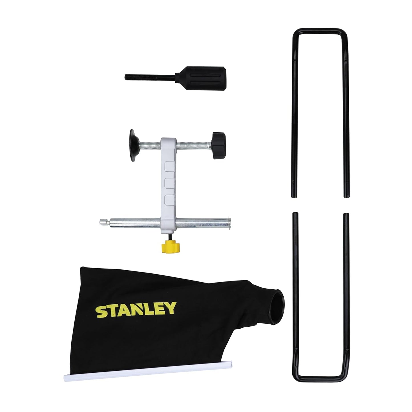 STANLEY SM16-IN 1650W 10" Compound Mitre Saw, 4800 RPM, Compact Size and Lightweight 254mm Blade Diameter+ 1 Year Warranty, (Yellow and Black)