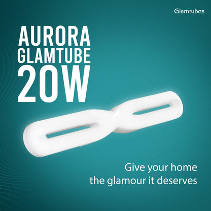 Havells Aurora Sleek 20W Glamtube | Decorative Light |Tubelight |4000 K |Easy on Eyes| No UV/IR Radiation|Premium&Modern Design|Energy Efficient|BIS Approved|Upto 4Kv Surge Protection | Pack Of 1