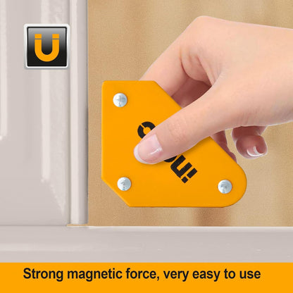 INGCO Magnetic Welding Holders, 4 PCS, Angles: 45°,90°,135°, Fits for Welding, Soldering, Assembling