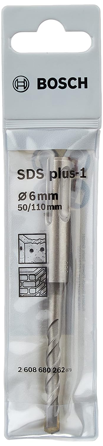 Bosch Professional Sds Plus 1, 6Mm Dia X 50Mm Working Length X 110Mm Total Length, Pack of 11