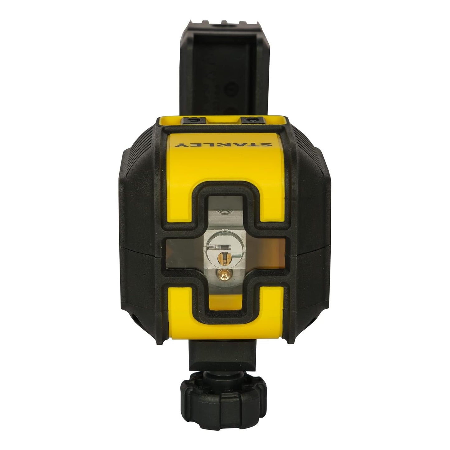 STANLEY STHT77499-1 CUBIX® Green Beam Cross Line Laser Level with 2*AA Batteries, 1 Year Warranty, YELLOW & BLACK