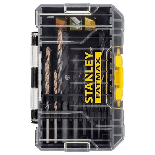Stanley STA88561-XJ Set of 14 Pieces for Masonry, Metal and Wood