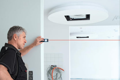 BOSCH GLM 40-12 Laser Measure | Precise Length, Area & Volume | Easy-to-Read Display | IP54 Durable | Memory Function for Fast Measurements|Compact & Pro-Grade Tool|1Yr Warranty|Batteries Not Included