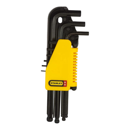 STANLEY 69-256 Metric Hex Key Set L/ARM BALL (9pc)