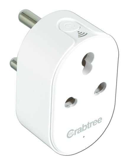 Havells 16 A Wi-Fi Smart Plug (White) with Voice Control & Energy Monitoring — Suitable for Large Appliances like Geysers, Heaters, OFRs, and Air Conditioners (Works with Alexa and Google Assistant)