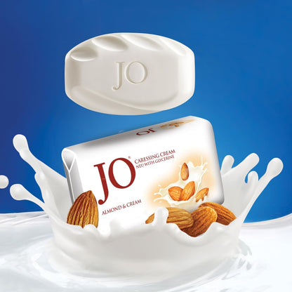 JO Almond Cream Soap Pack of 8, 150 gram
