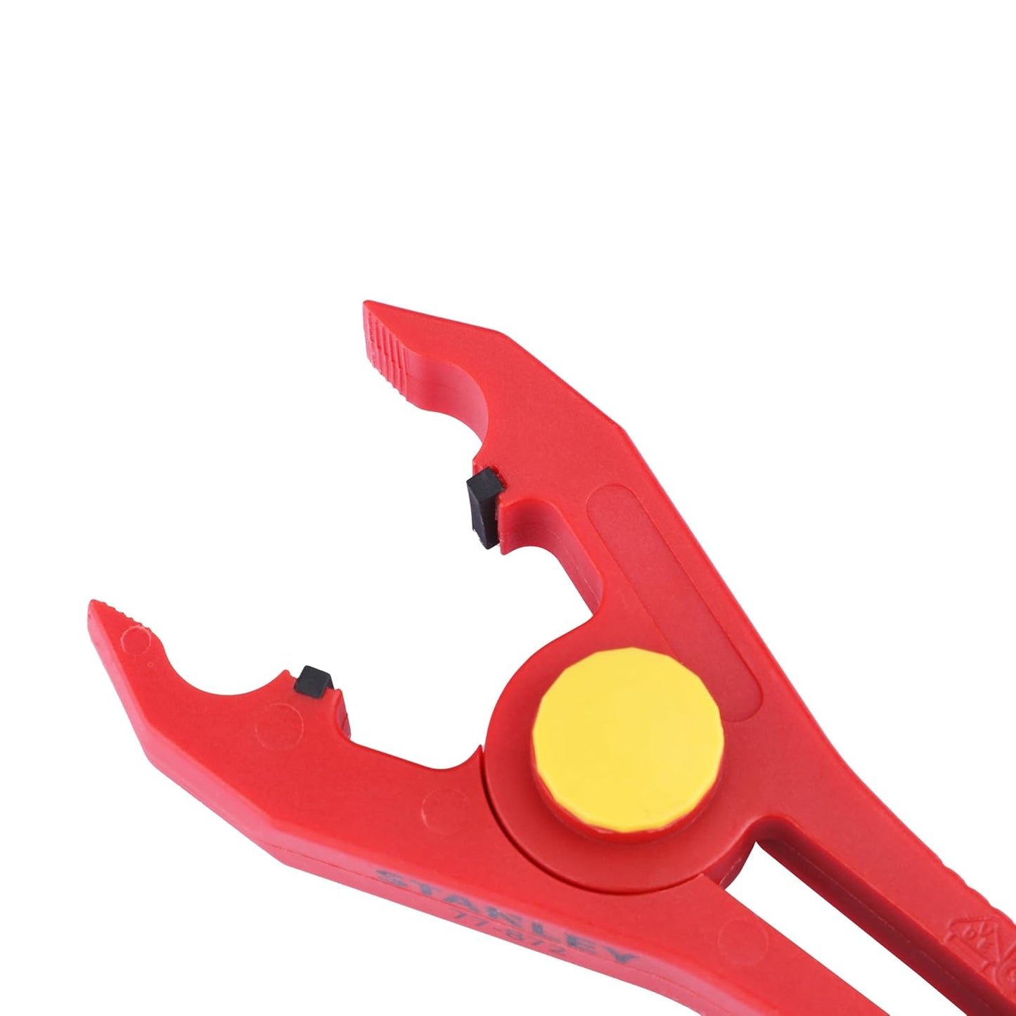 STANLEY STMT77872-23B VDE Insulated Round Clamp 150mm, Ideal For Repair Of Electric Vehicles, Red and Yellow