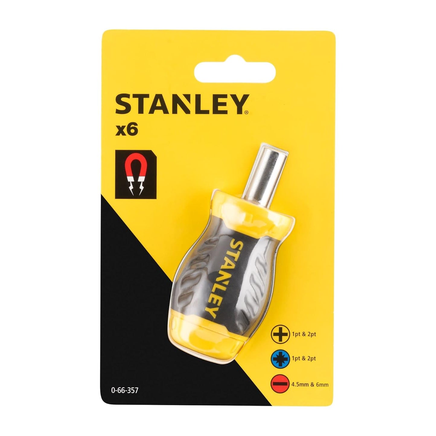 STANLEY 0-66-357 STANLEY STUBBY MULTIBIT -