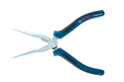 BOSCH Professional 3-Piece Pliers Set (Combination, Needle-Nose & Side Cutters) - Durable Steel Construction, Ergonomic Handles, Precision Cutting Edges, 160/180/200 mm with L-BOXX Inlay