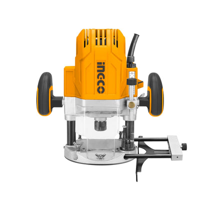 INGCO 6/8/12 mm 1600 Watt Electric Plunge Router RT160028