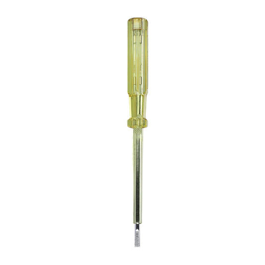 STANLEY 66-120-S 178mm/7.5'' Spark Detecting 2-in-1 Screwdriver, 5mm, 100-500V AC, Durable Clip, Insulating Plastic Handle & Sheathed Chrome Vanadium Steel Blade for Safety and Long Life
