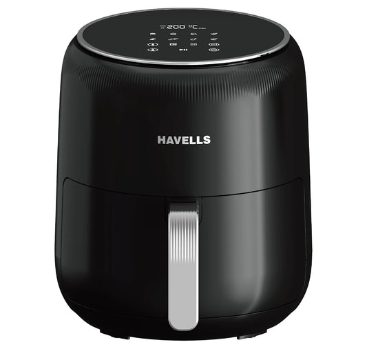 Havells Prolife Neo Air Fryer1500W| 4.5 L | Digital Air Fryer| 8 Pre-Sets| Aerocrisp Technology| 85% Less Oil Use| 60-Min Timer| 2Yr Door Step Warranty by Havells | Air-Fryer for Home Kitchen