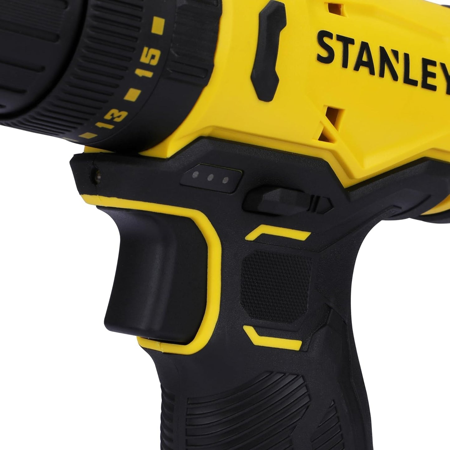 STANLEY SCH10D1-IN(12V) Brushed Cordless Hammer Drill Driver, 1x2Ah Battery & 1.5A Charger,LED Light,Variable Speed Trigger Switch,Forward/Reverse Button,10mm Chuck,Clutch Setting 20+1,1 Year Warranty