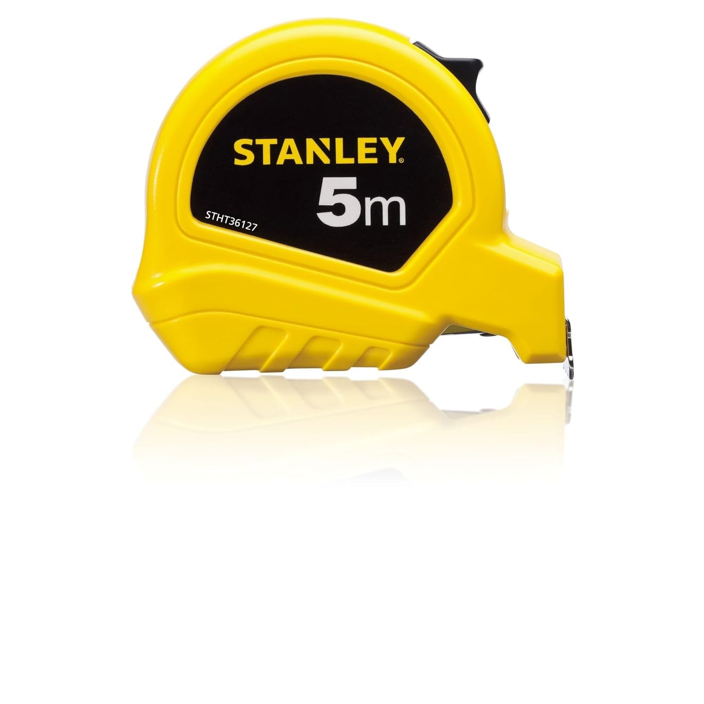 Stanley Stht36127-812 5 Meter Plastic Short Measuring Tape For Home,Diy,Professional&Industrial Use,Yellow&Black,24 Cm,8 Cm