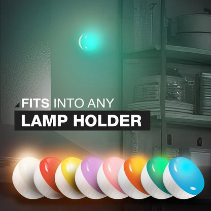 HAVELLS DEKOR 15W Decorative LED Bulb With Unique Design To Conceal/Hide The Holder | B22| (Purple)