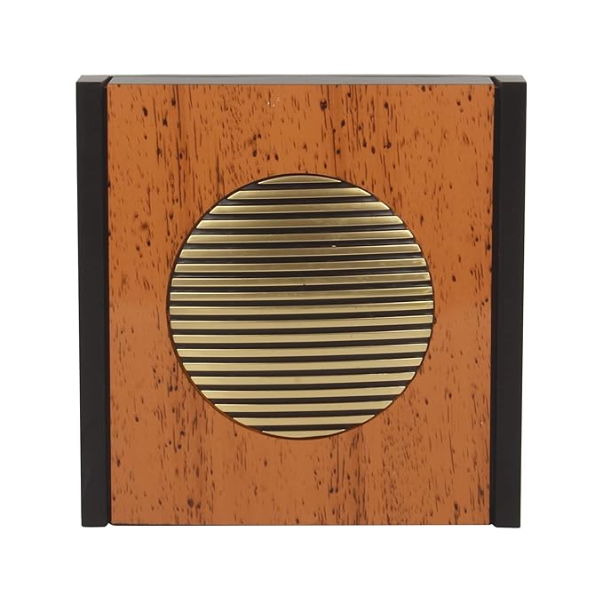 Anchor by Panasonic Shan Wood Finished Stereo Calling Bell for Home | Wooden Door Bell | Shan Wood Doorbell