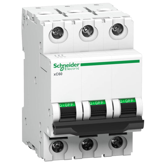 Schneider Electric A9N3P40C CMcb 40A Tp C-Curve Acti9 10Ka - A9N3P40C, Small