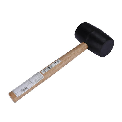 STANLEY STHT57528-8 Rubber Mallet Hammer for Masonry, Woodwork, Fittings for Home, DIY, Mechanic, Industrial & Professional Use, 680 gm, Used to Drive Nails, Fit Parts & Break Objects, YELLOW & BLACK