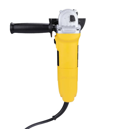 DEWALT DW802-IN, 850W, 4'' (100mm) Heavy Duty Angle Grinder Engineered for Heavy Duty Applications with Spindle Lock and Slide Switch, 2 Year Warranty (Side Handle Included)