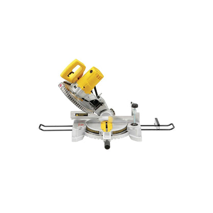 STANLEY SM16-IN 1650W 10" Compound Mitre Saw, 4800 RPM, Compact Size and Lightweight 254mm Blade Diameter+ 1 Year Warranty, (Yellow and Black)