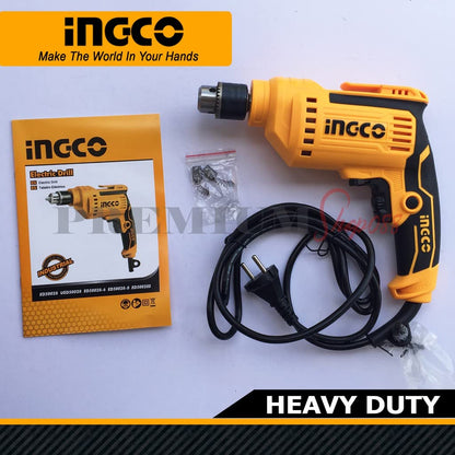 Ingco 500W 10 mm Capacity Variable Speed Impact Drill (ED50028)
