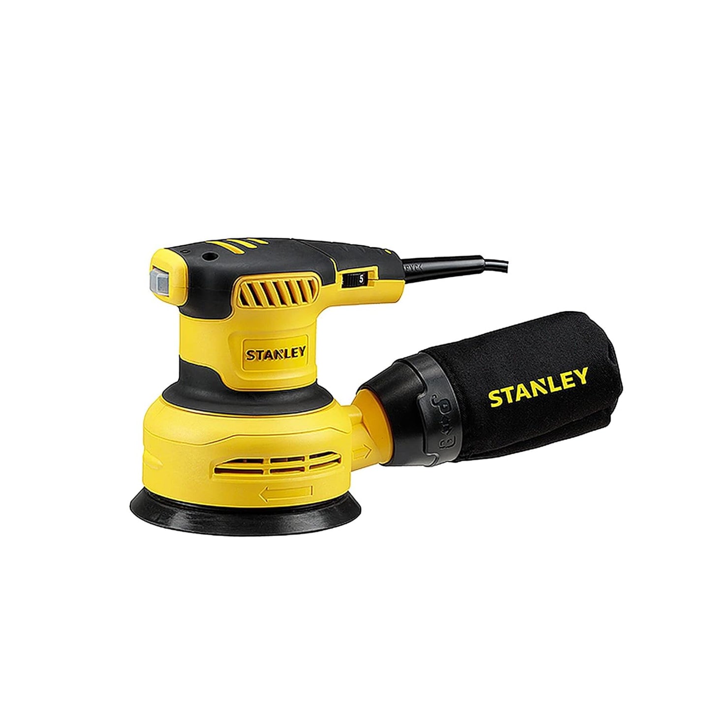 STANLEY SS30 300W 125mm Variable Speed Random Orbital Sander(Yellow and Black)