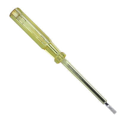 STANLEY 66-120-S 178mm/7.5'' Spark Detecting 2-in-1 Screwdriver, 5mm, 100-500V AC, Durable Clip, Insulating Plastic Handle & Sheathed Chrome Vanadium Steel Blade for Safety and Long Life