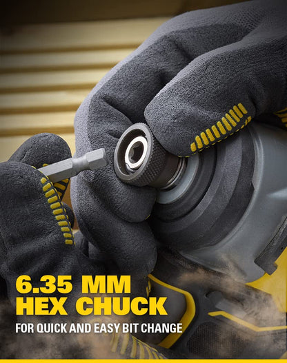STANLEY FATMAX SBI810D2K-B1 20V 2.0Ah 6.35 mm Cordless Brushless Impact Driver With 2x2.0Ah Li-ion Batteries & 1pc Charger