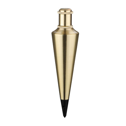 STANLEY 0-47-973 Brass Plumb Bob, 225 Grams