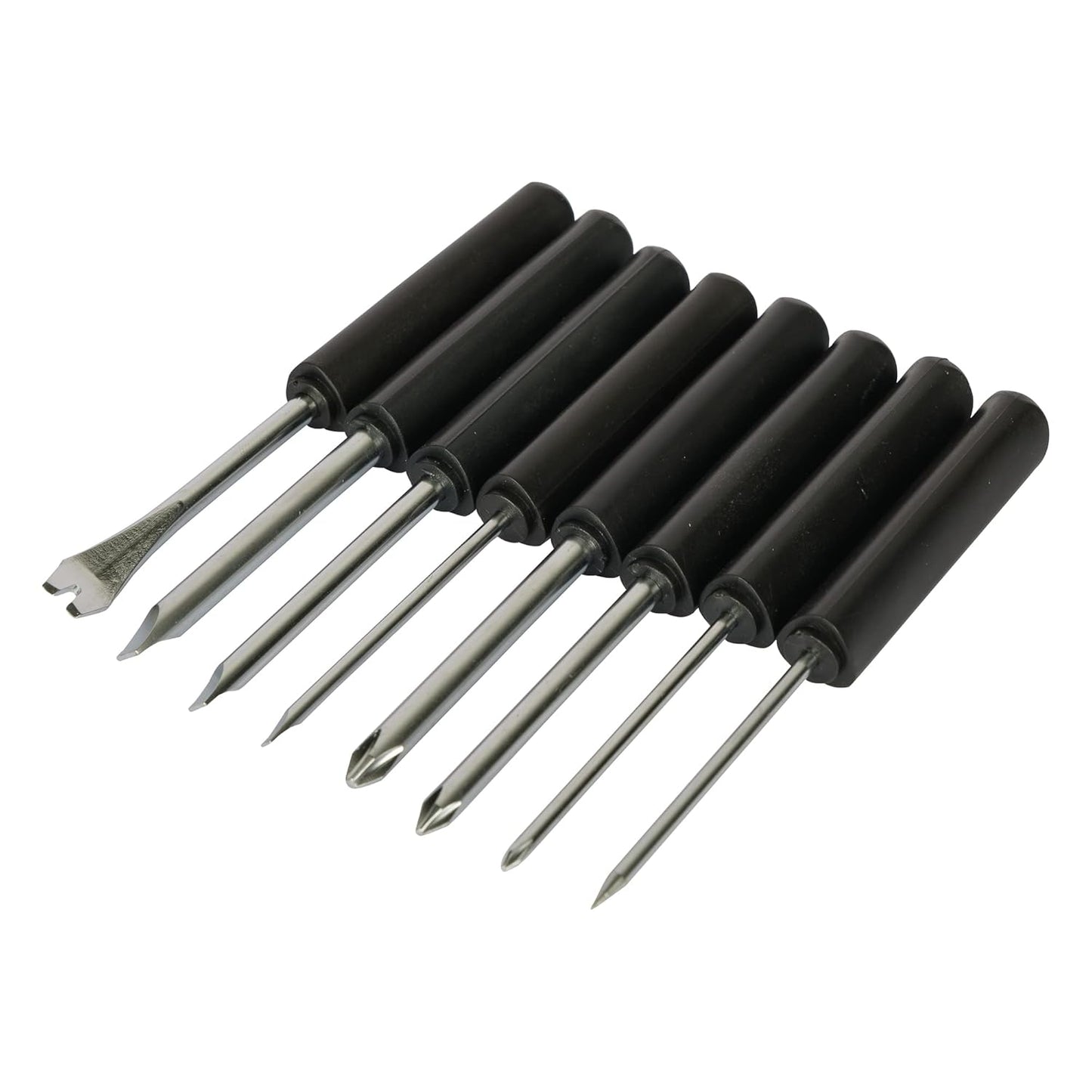 STANLEY STHT62511 9-Way Screwdriver Set with Storage Case for Home, DIY, Professional & Industrial Use Ideal for Carpentry, Construction, Mechanical, Electrical & Plumbing Tasks, YELLOW & BLACK