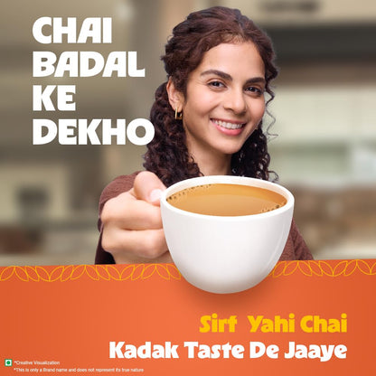 Wagh Bakri Premium Tea | Black | Assam Blend | Kadak Chai | Aromatic Chai Patti | Rich & Bold Flavour | Lingering Taste & Kesari Golden Hue | Loose Leaf Tea | 250 g