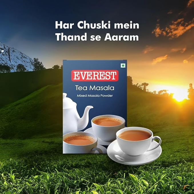 Everest Spices| Tea Masala Powder| Chai Masala| 100 Gm Each| Pack of 2| 200 Gm+ Spice Sprinkler